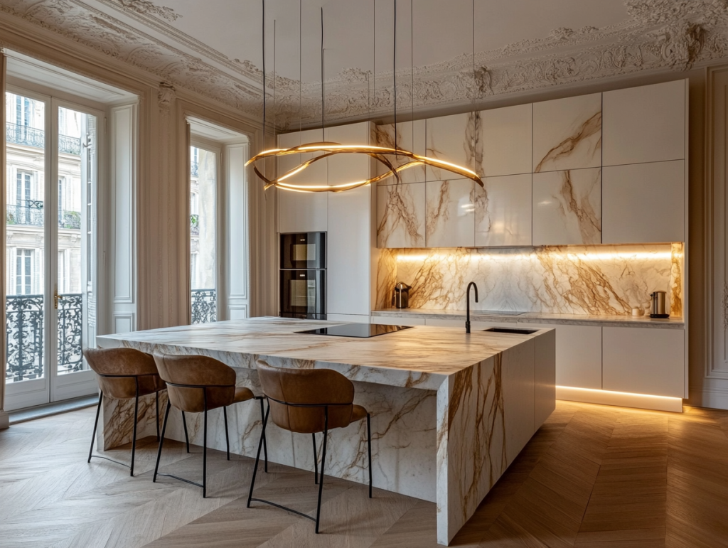 Architecte d'intérieur pour agencement de cuisine haut de gamme à Lyon