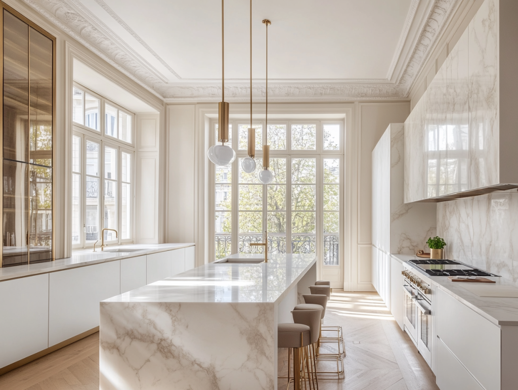 Architecte d'intérieur pour agencement de cuisine haut de gamme à Lyon