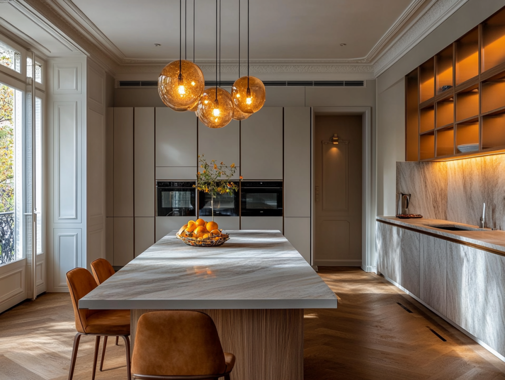 Architecte d'intérieur pour agencement de cuisine haut de gamme à Lyon