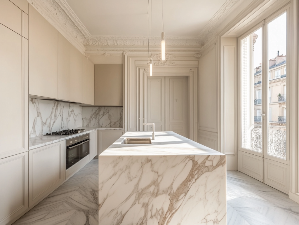 Comment optimiser l'espace dans une petite cuisine à Lyon