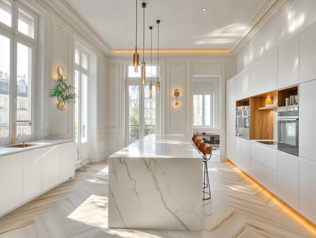 Comment optimiser l'espace dans une petite cuisine à Lyon